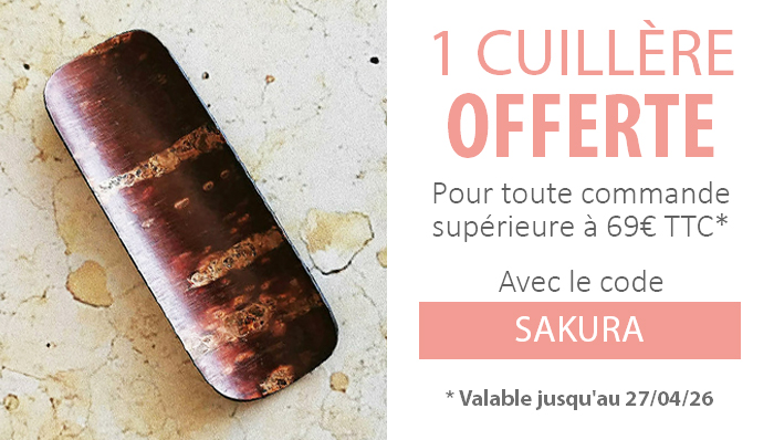 1 cuillère à thé offerte